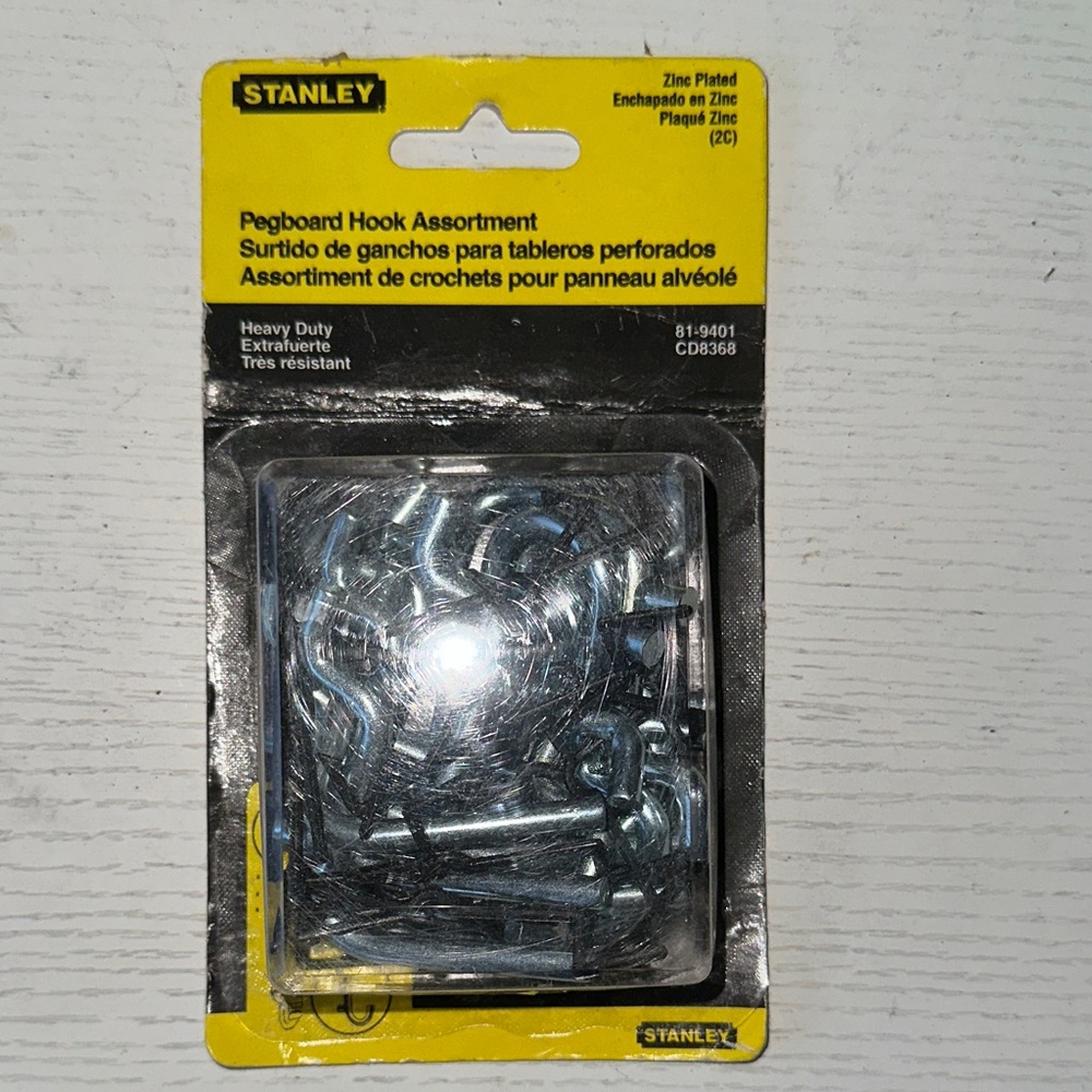 Stanley Pegboard Hook Assortment